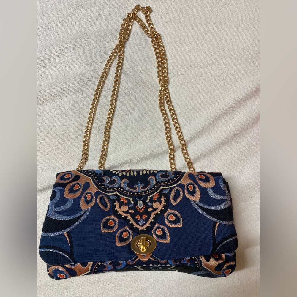 Chicos Shoulder Bag Blue